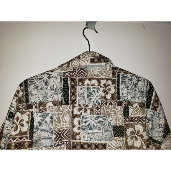 Hawaiian Togs Hawaiian Shirt Tropical island Hibiscus Design 2XL - Picture 3 of 11